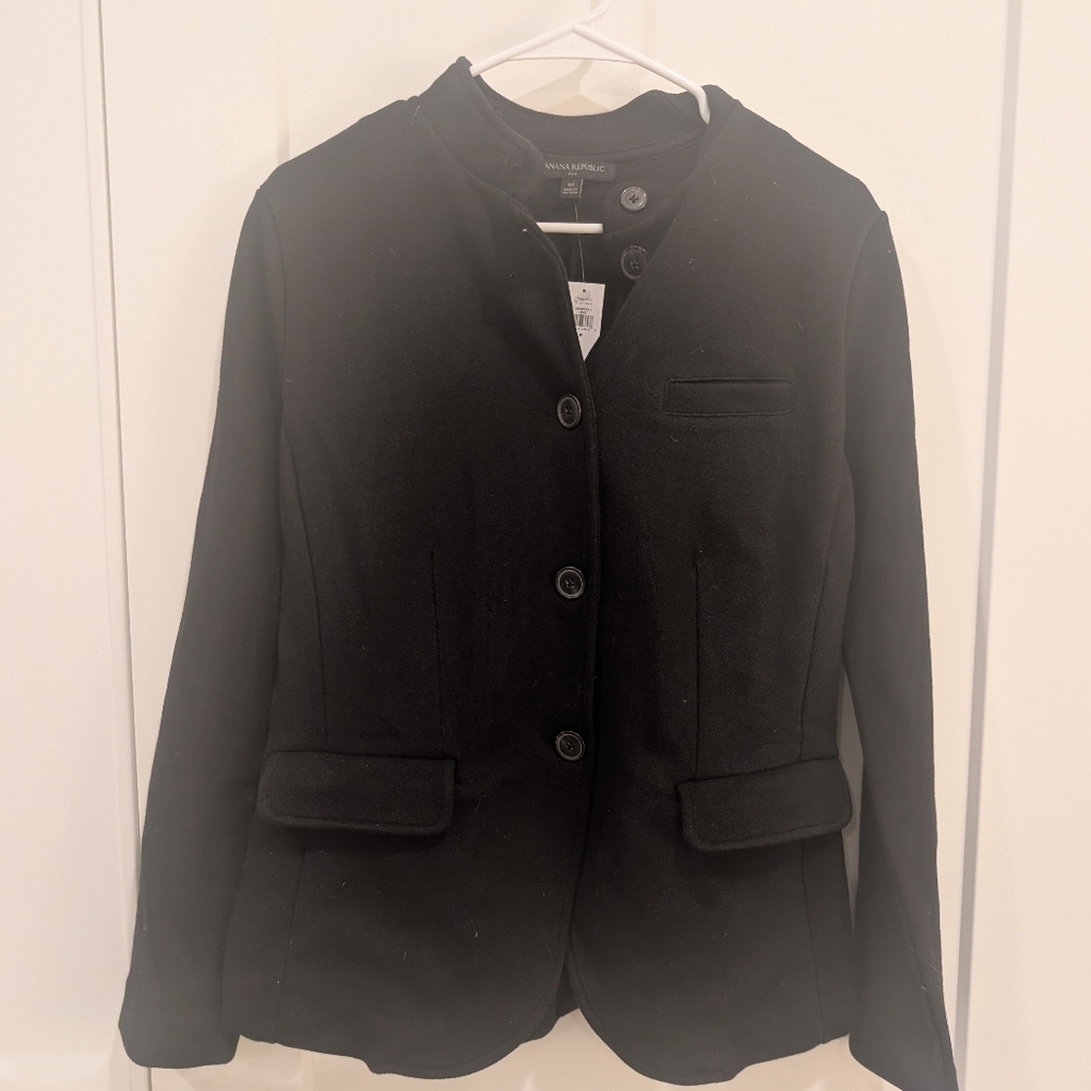 Banana Republic Classic Black Blazer